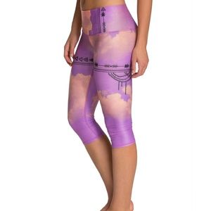 Teeki Purple Haze Crop Legging